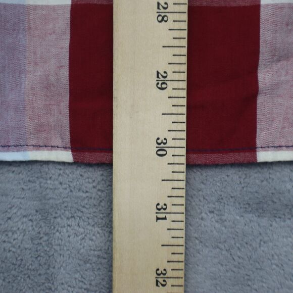 Levis Shirt Mens XL Extra Blue Red Plaid Pearl Snap Button Pockets Dress Work - Picture 4 of 16